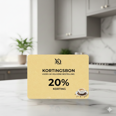 kortingsvoucher voor je volgende bestelling